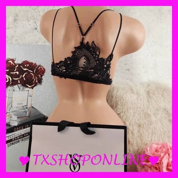 💗👙{Victoria's Secret} dragon lace bralette 👙💗NWT - Picture 4 of 4